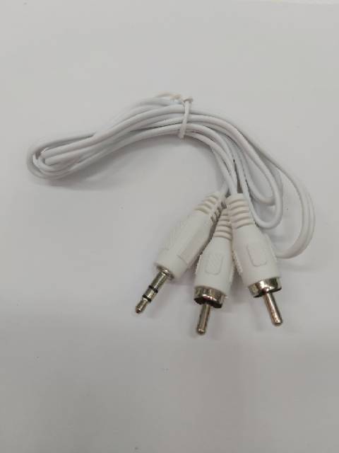 Kabel Audio  Warna Warni 2 in 1