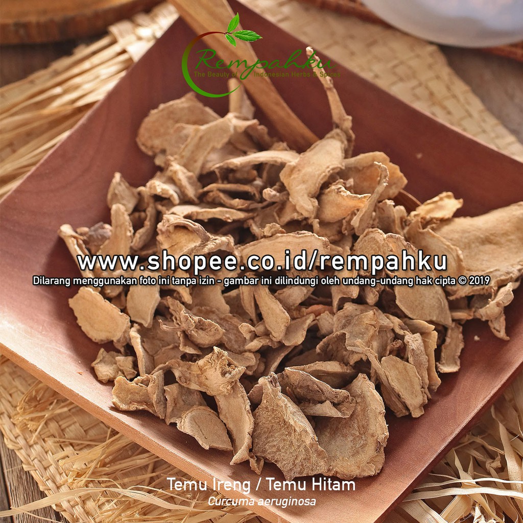 

Rempahku - TEMU HITAM 100gr Temu Ireng Kunyit Hitam Obat Herbal Jamu
