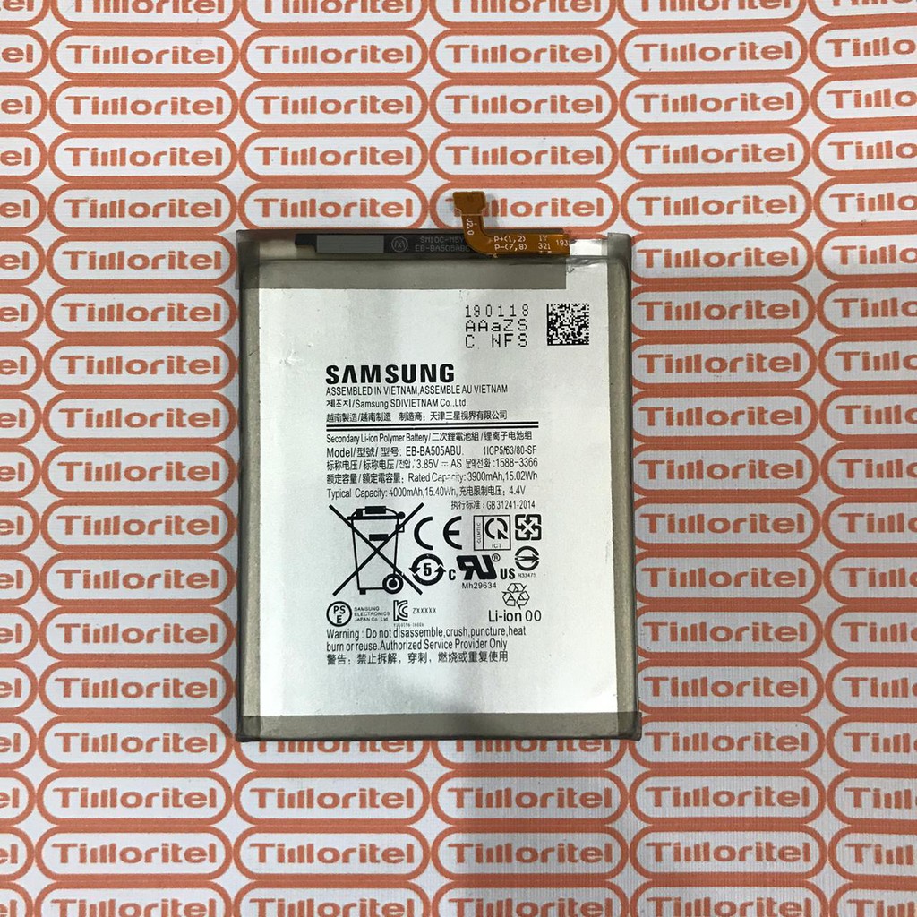 BATTERY BATERAI SAMSUNG A50 - SAMSUNG A30 KUALITAS ORI