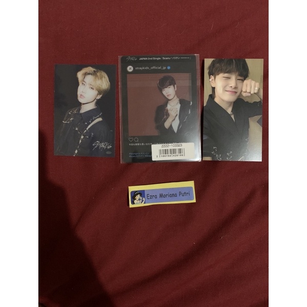 SCARS PHOTOCARD STRAY KIDS IN Han POB seungmin JISUNG jeongin