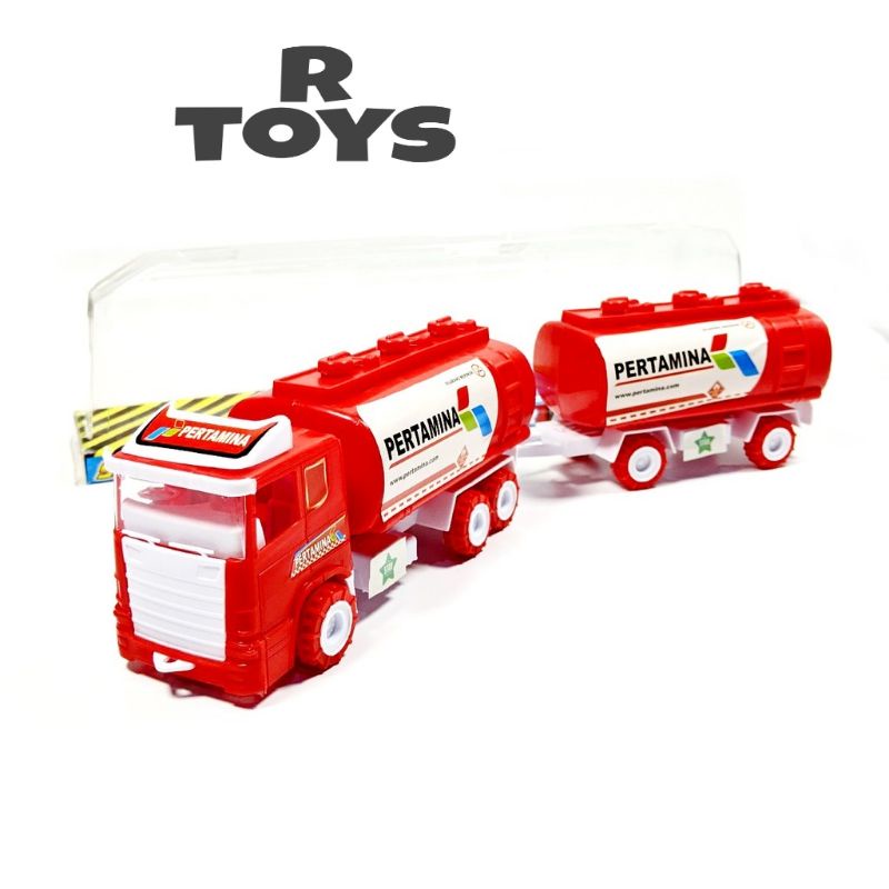 BISA CODMAINAN TRUK PERTAMINA GANDENG / MAINAN TRUK GANDENG PERTAMINA