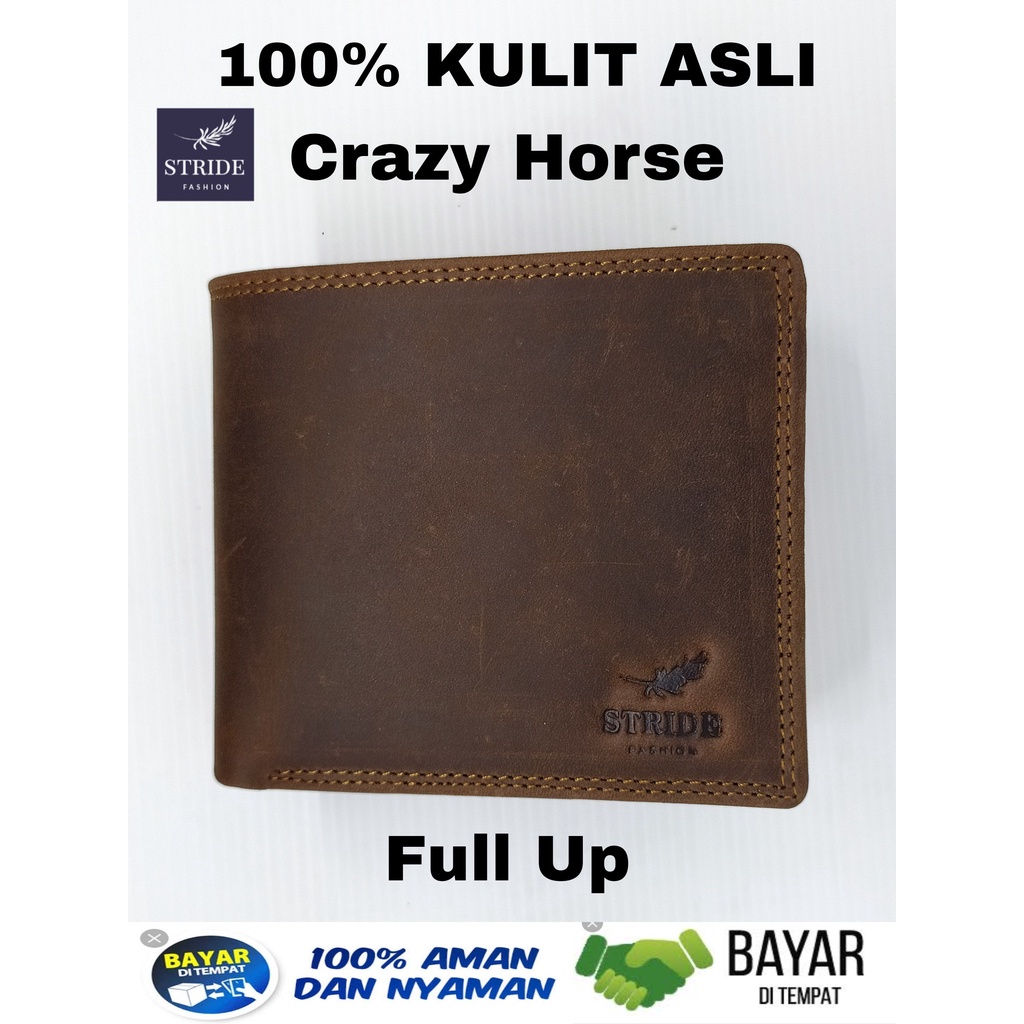 Dompet Pria Kulit Asli Orignal Terbaru 2021 - Dompet Kulit Asli Pria Original Distro Anak Muda