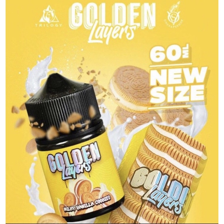 GOLDEN LAYERS MILKY VANILLA COOKIES 60ML