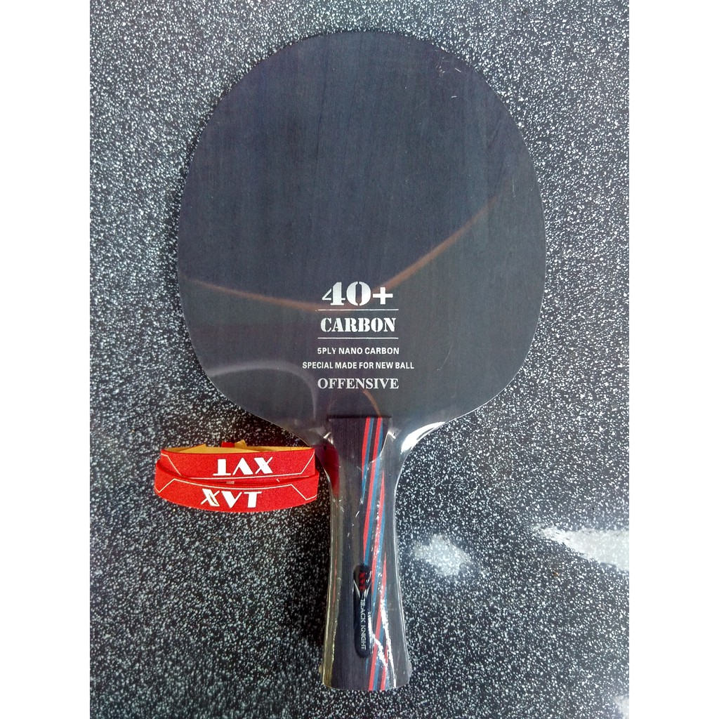 XVT Nano Carbon 40 Kayu Bet Tenis Meja Kayu Bet Pingpong