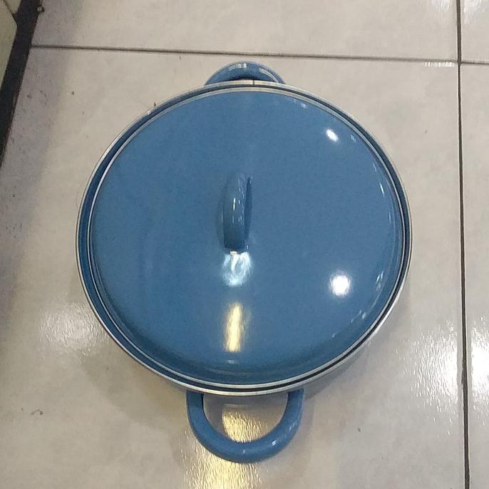 `````````] PANCI MASAK SAUCE PAN ENAMEL UKURAN 22 CM WARNA POLOS