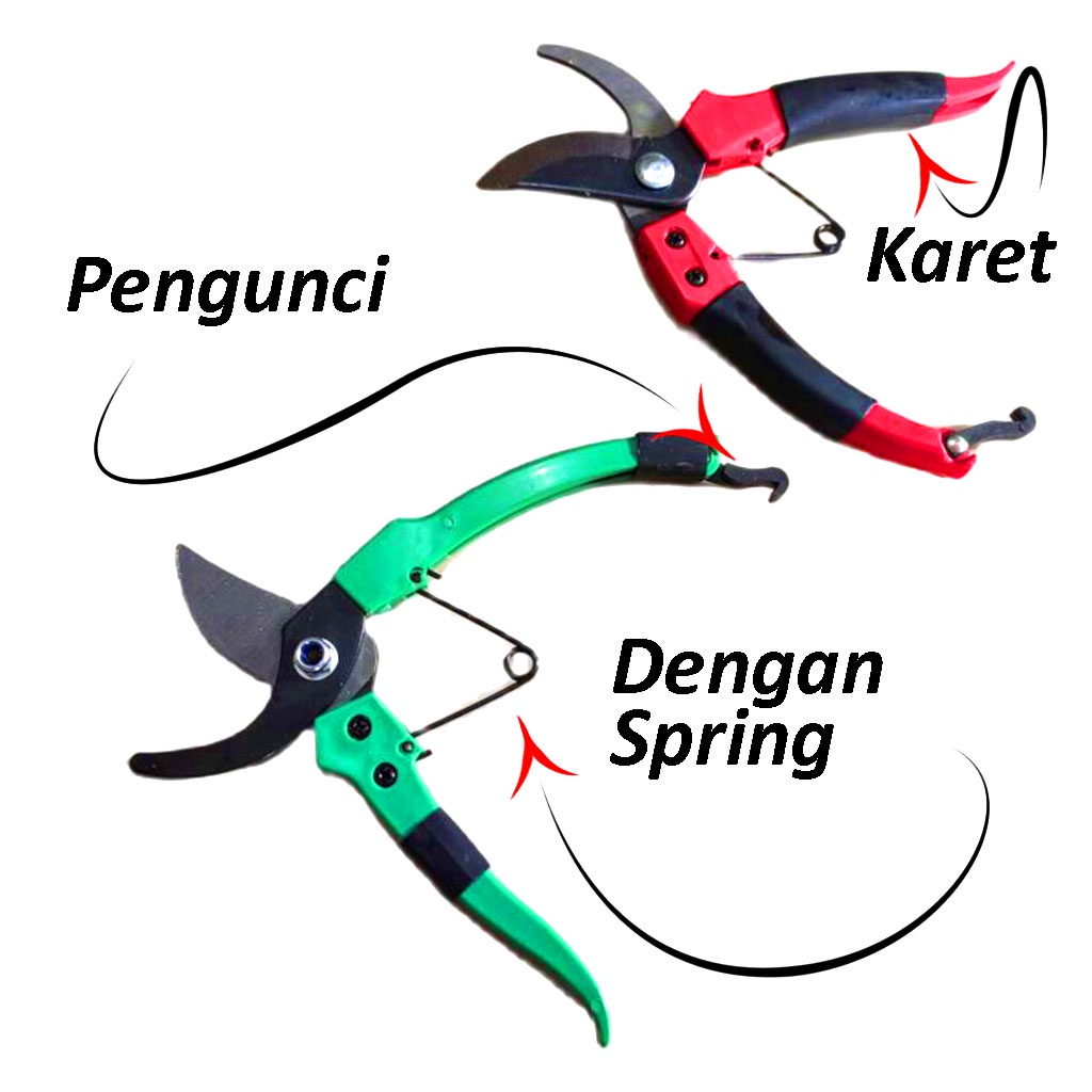 Gunting Ranting Pruning Shear / Gunting Dahan Tanaman / Gunting Taman Gunting Tajam Paling Murah