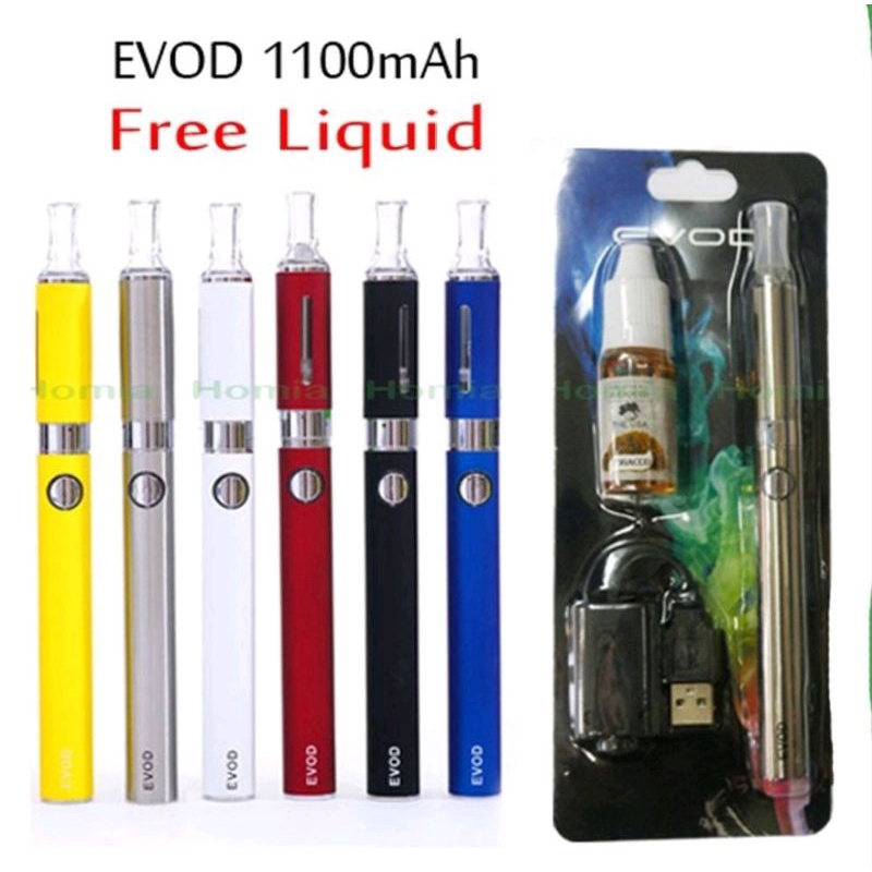 Promo Evod 1100mAh Free Liquid Murah