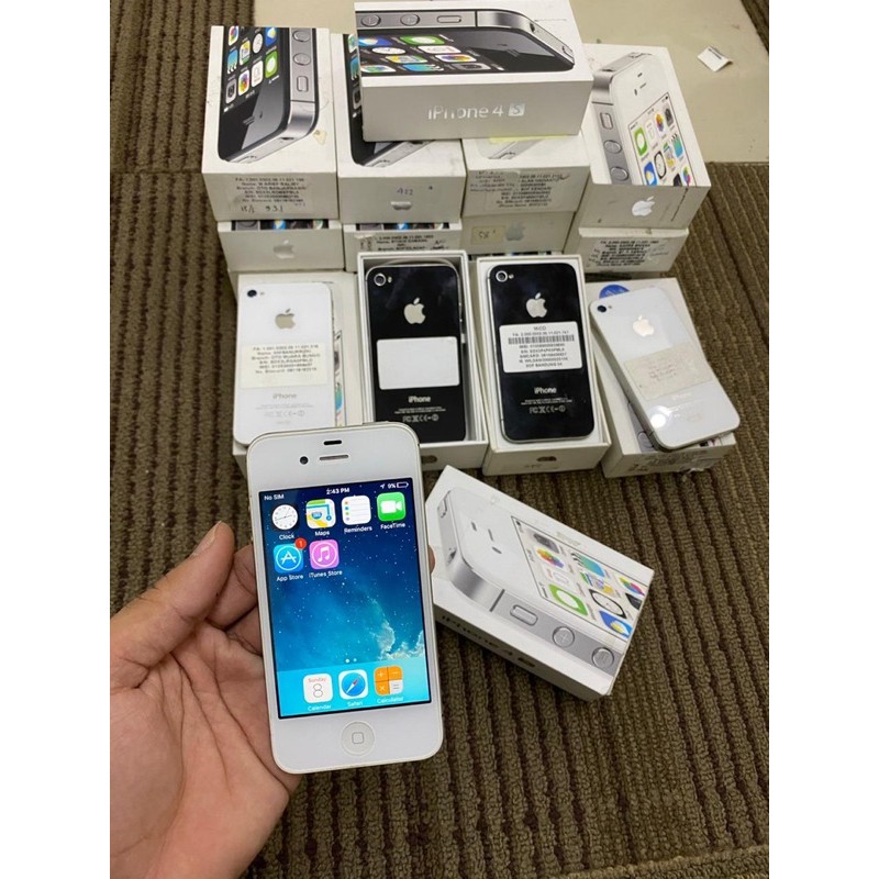 iphone 4s 8Gb Resmi Fullset | Shopee Indonesia