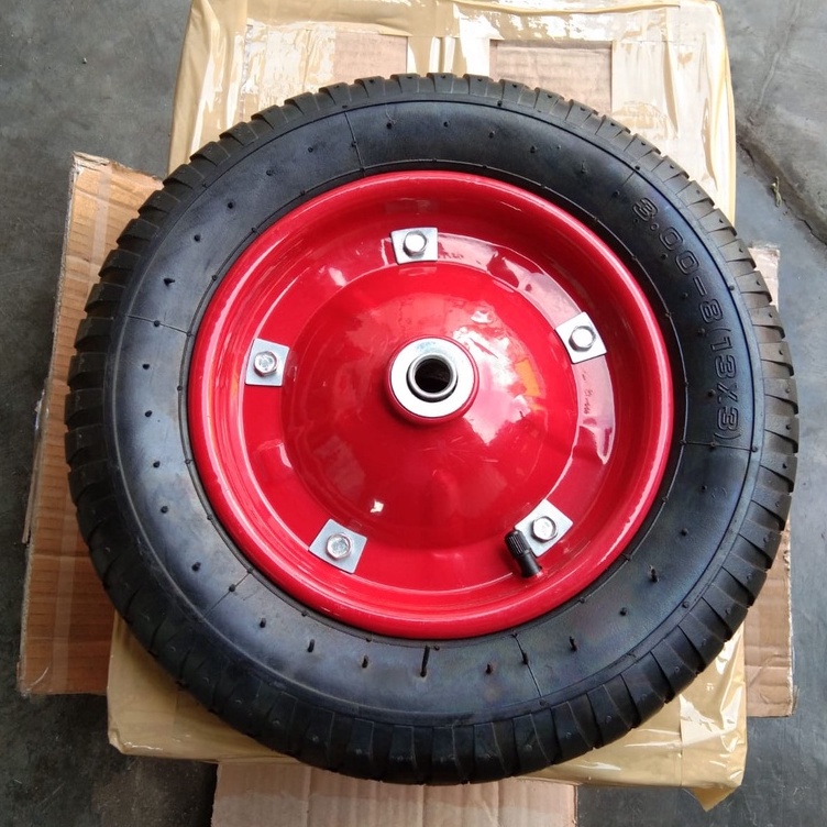 Roda Gerobak Artco Merah 13 inch / Roda Gerobak Pasir