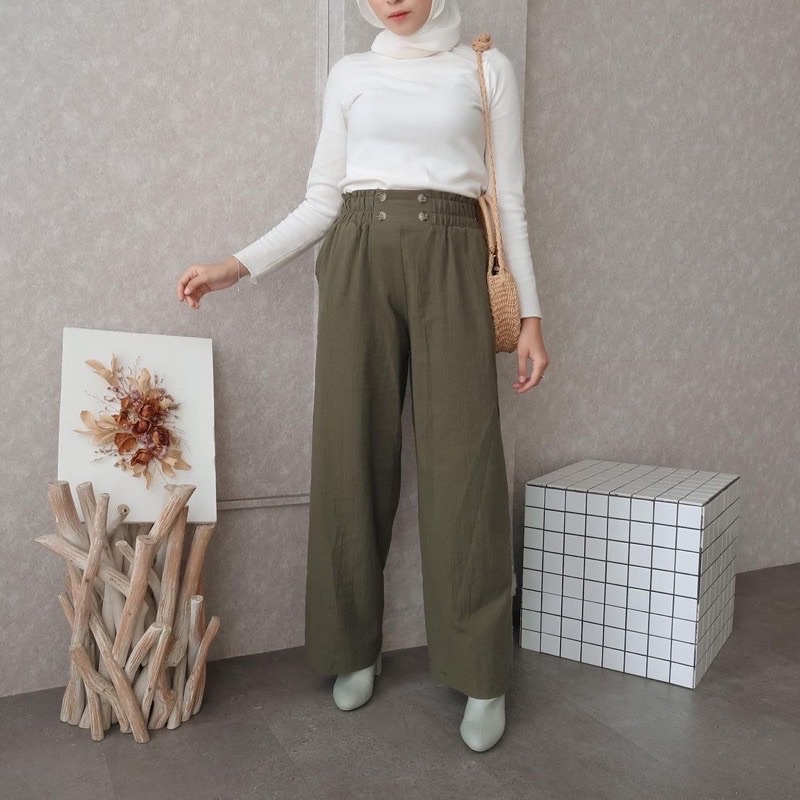 VIORA PANTS / KULOT CRINKLE K4