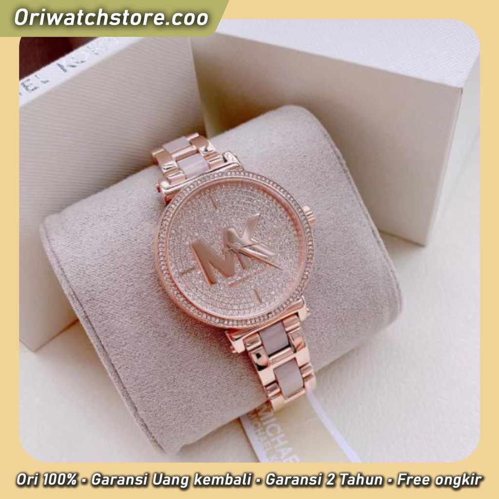 TERLARIS MICHAEL KORS ORIGINAL GARANSI JAM TANGAN WANITA MK 4336