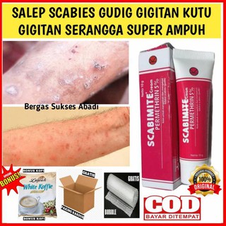 Salep Scabies Gudig Gigitan Kutu Gigitan Serangga Super Ampuh - 30