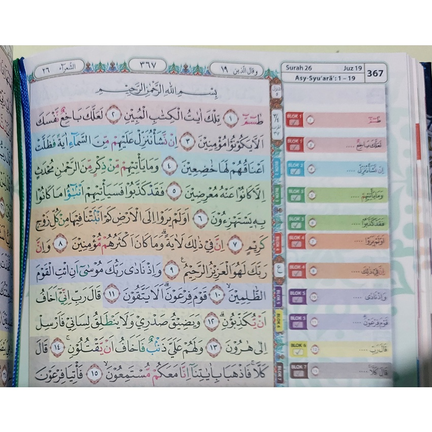 Al-Quran Hafalan HAFAZAN 8 Blok (A5)