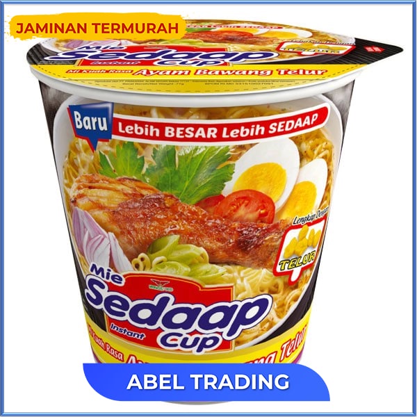 

Sedaap Mie Ayam Bawang Telor Cup 77G