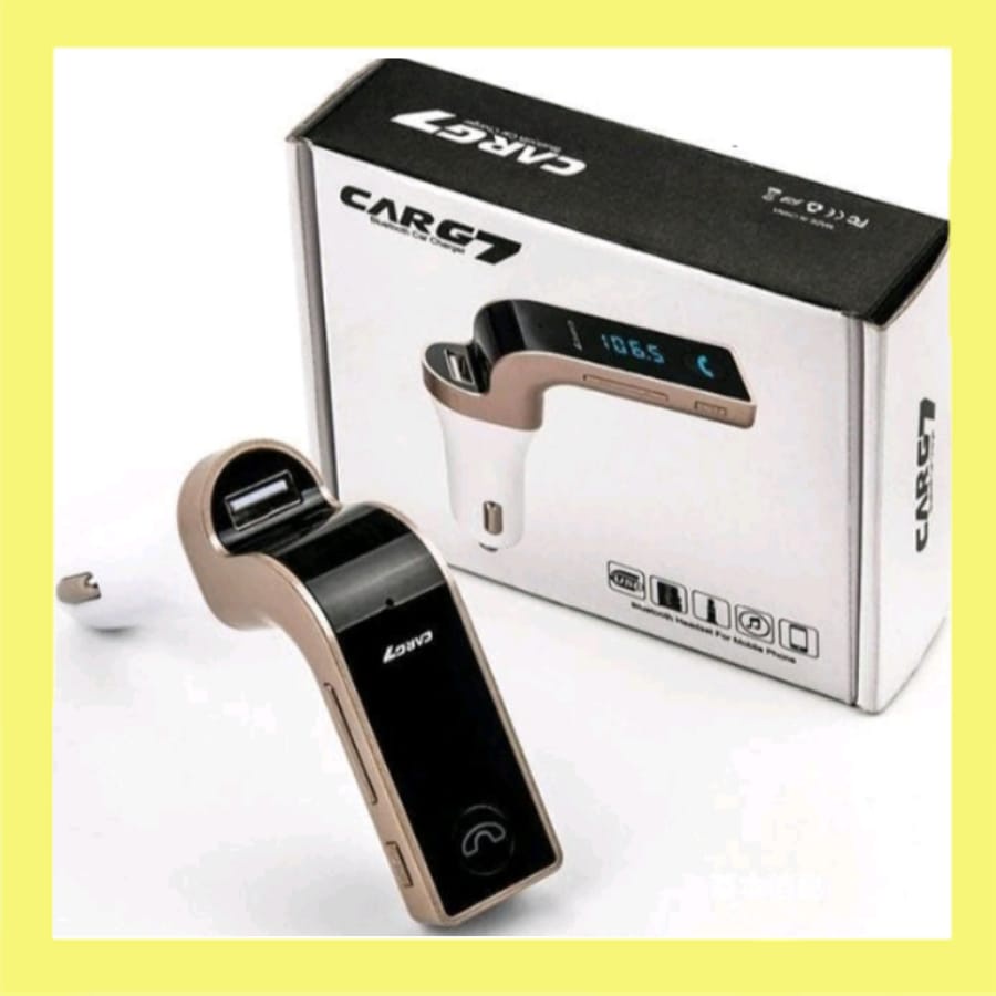 HKS SAVER MODULATOR G7 BLUETOOTH | CARG7 CAR CHARGER MOBIL MP3 AUX USB MUSIC