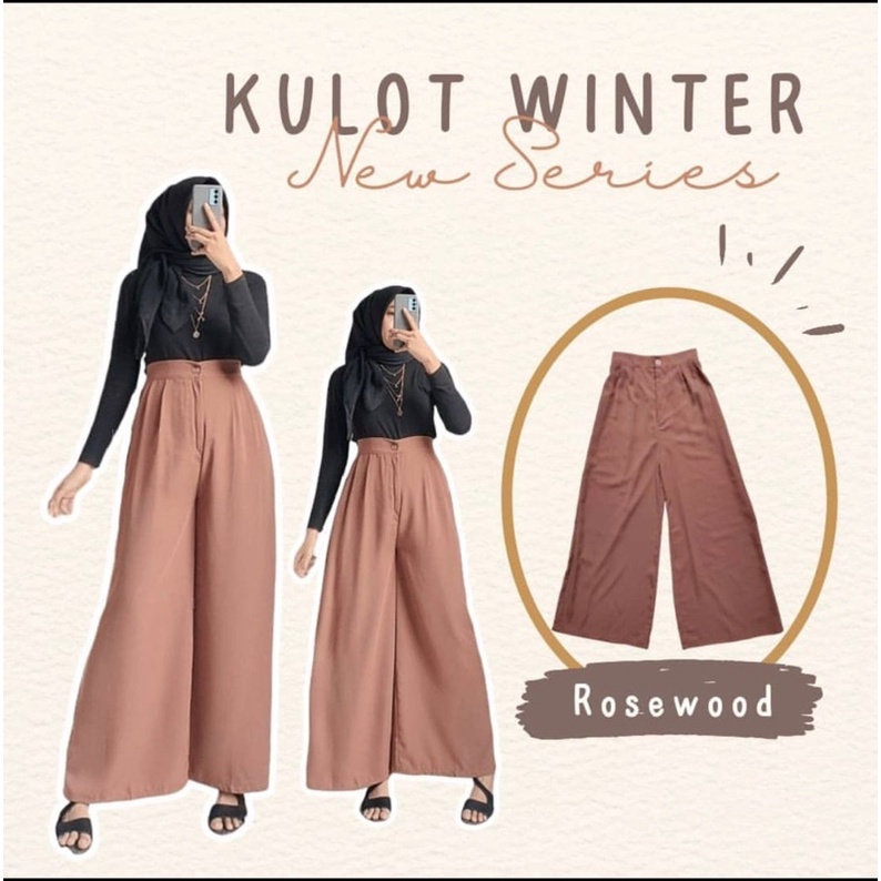 (MSB) KULOT WINTER SERIES PANTS