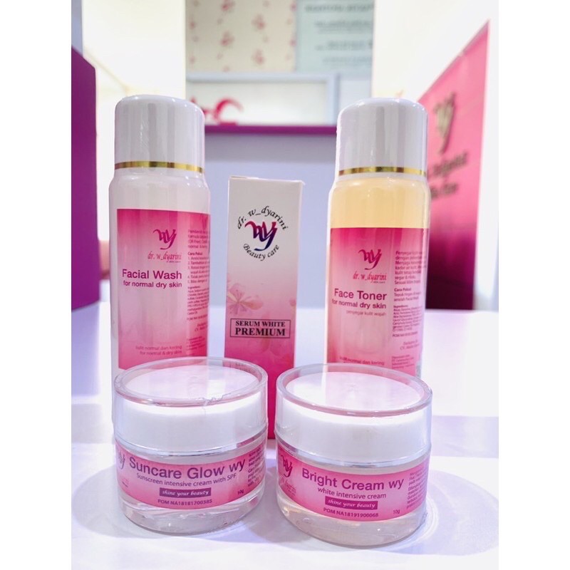 whitening glow series by dr.w_dyarini skincare