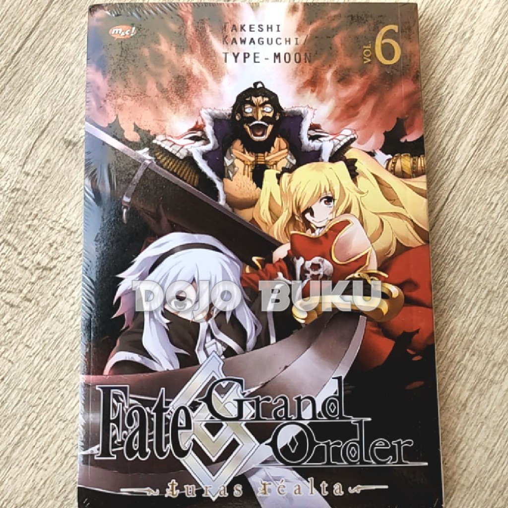 Komik Seri Fate Grand Order Turas Realta By Takeshi Kawaguchi Type Moon Shopee Indonesia