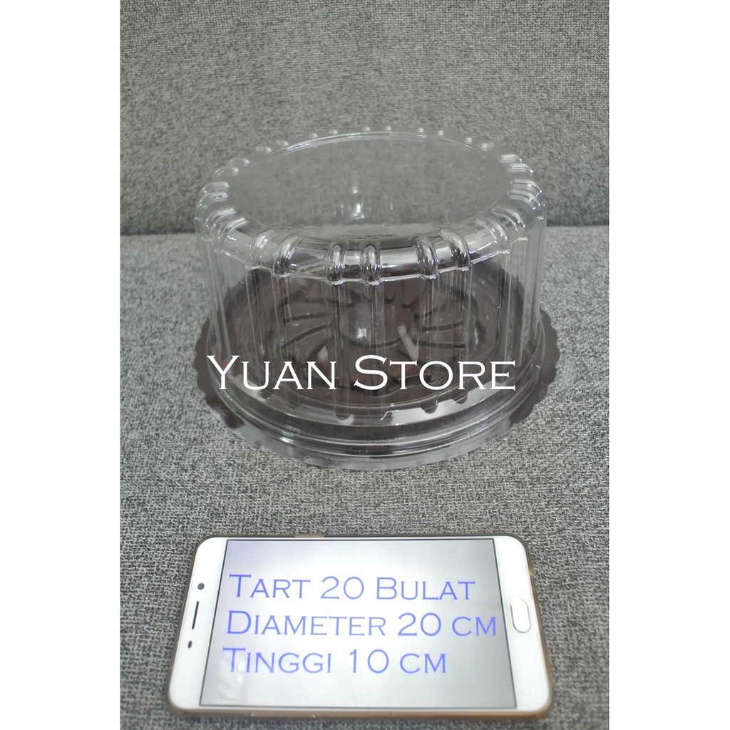 Mika Tart Bulat 20 cm | Mika Kue Tart | Mika Kue | Mika Bolu | Plastik