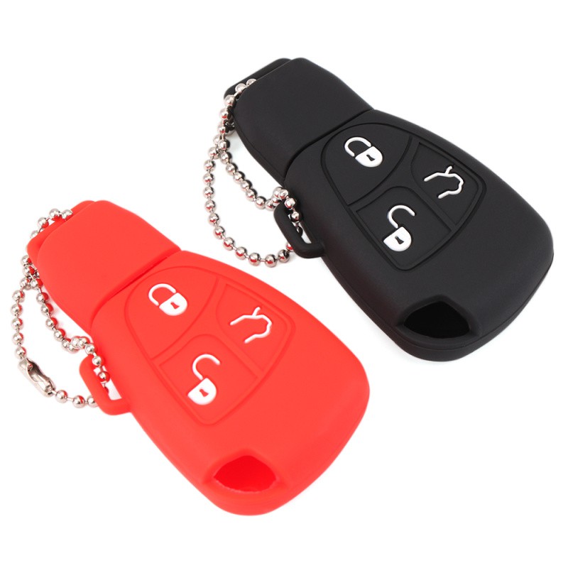 Kondom Kunci Silikon Remote Keyshirt Mercy Mercedes Benz B C E ML S CL