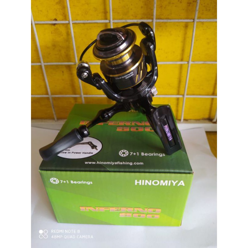 REEL POWER HANDLE HINOMIYA INFERNO 800