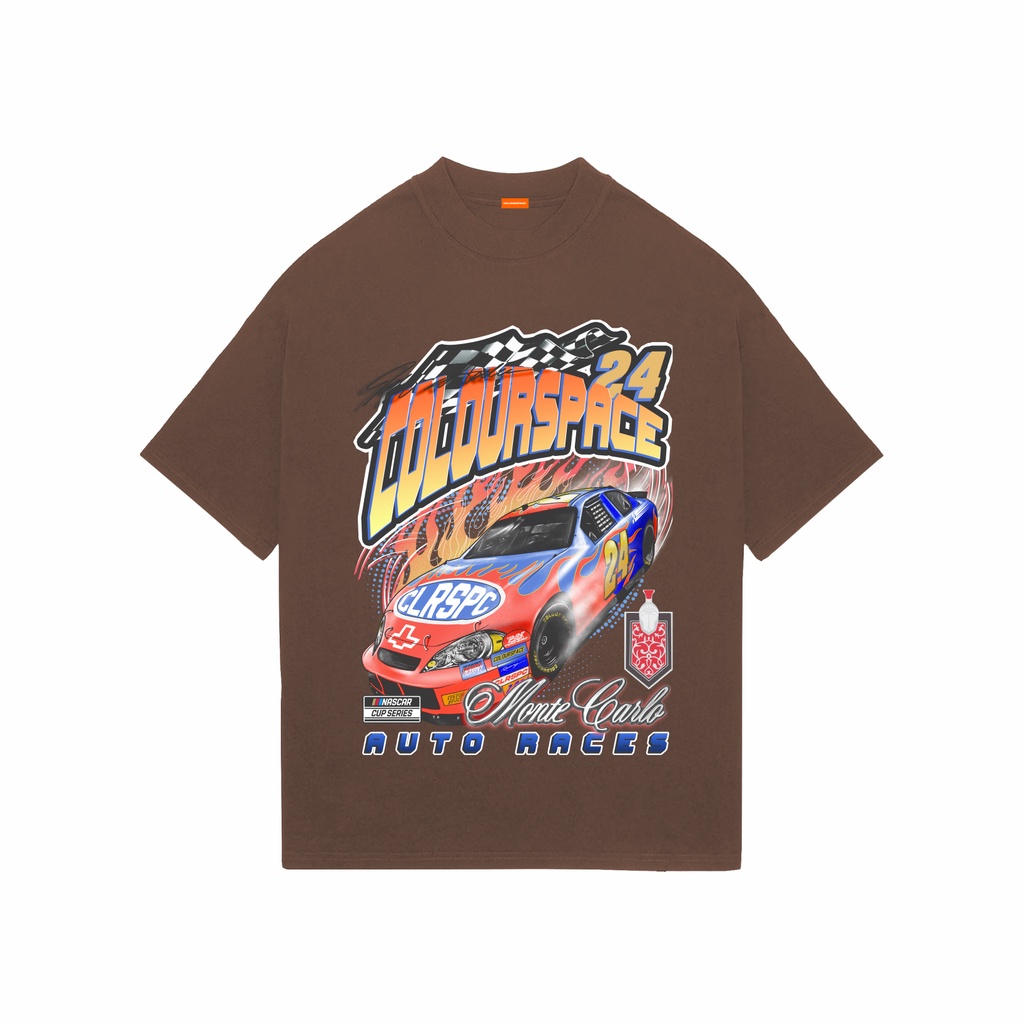 Colourspace Kaos Racer Tees TS 032 Brown