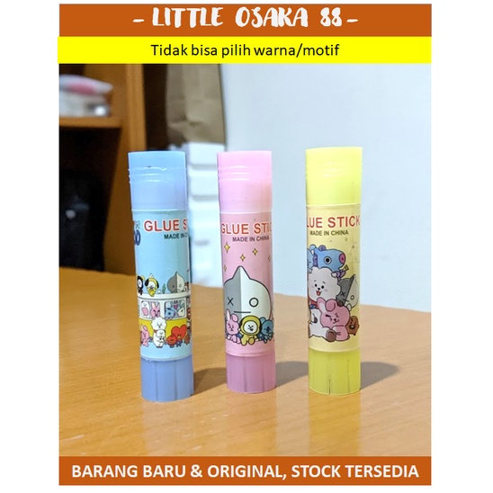 Glue Stick Lem Kertas Anak Karakter Lucu BTS 10 gr