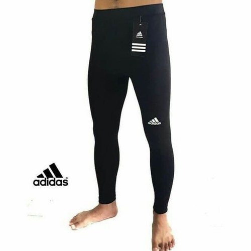 Celana Manset Baselayer Hitam Polos - Nike