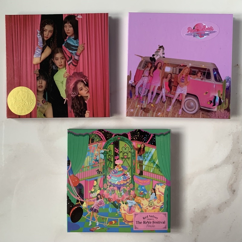 [READY STOCK] RED VELVET - THE REVE FESTIVAL DAY 1 2 FINALE SCRAPBOOK ALBUM ONLY IRENE SEULGI WENDY 
