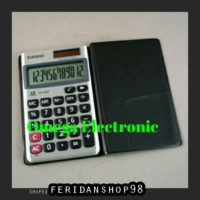 

BT238 CASIO SX 320 BEST P - KALKULATOR POCKET BY FERIDANSHOP98