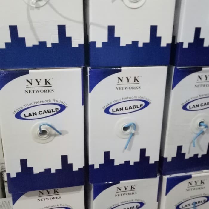 Cable Kabel LAN Cat5e 305 Meter NYK Network 1 Roll