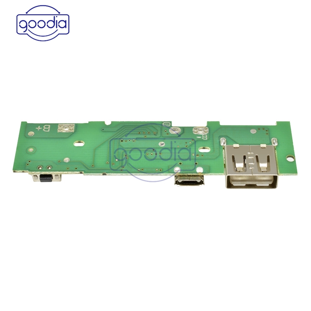 [IN STOCK/COD]Modul PCB Board Power Bank Charger USB 5V 2A 5V Untuk Baterai 18650