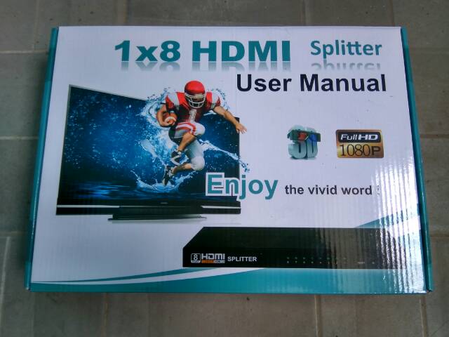 HDMI Splitter 8port 1080p full hd