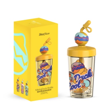 STARFACE DUCK tumblers stir and straw 330ml SFC610