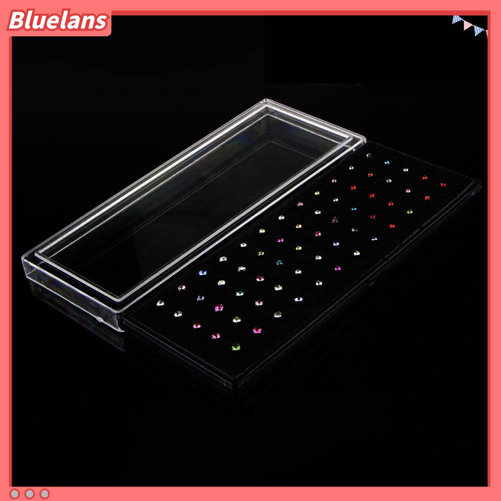 60pcs / Set Anting Tindik Hidung Bahan Stainless Steel Hias Cubic Zirconia Untuk Pria / Wanita