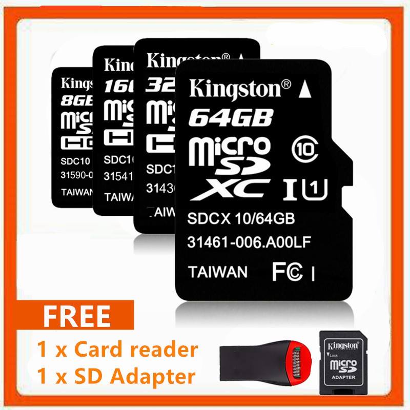 Kingston Micro SD Card 128GB 256GB Class 10 SDHC SDXC TF Card