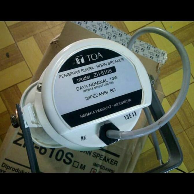 Toa Sirine Patwal 10 Watt Zh610S Motor Mobil