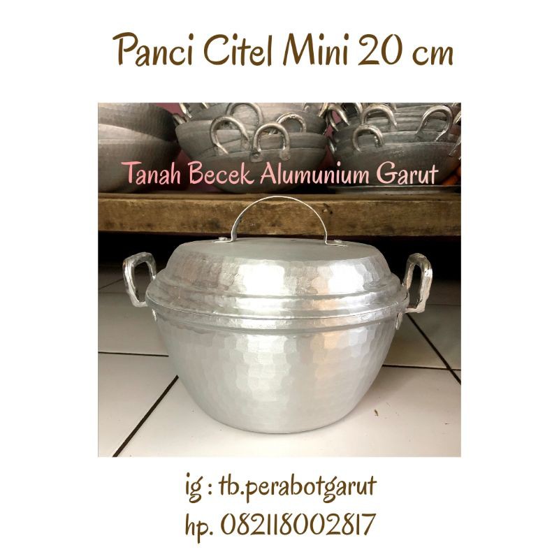 Panci Citel Alumunium Garut 24cm/ Perabot Garut Panci Citel / Panci Garut/ Panci Asli Garut