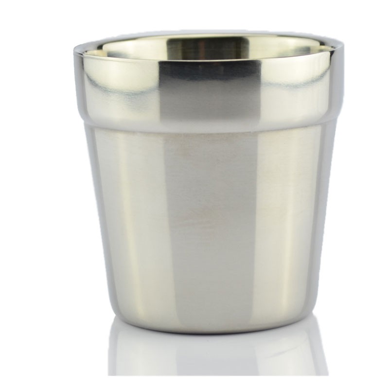 Gelas Bir OMHZ3OSV Stainless Steel 180ML - Silver