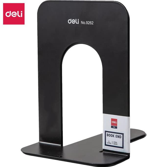 

Deli E9262 Book End/Penahan Buku-Metal Book End 190mm - Biru MURAH