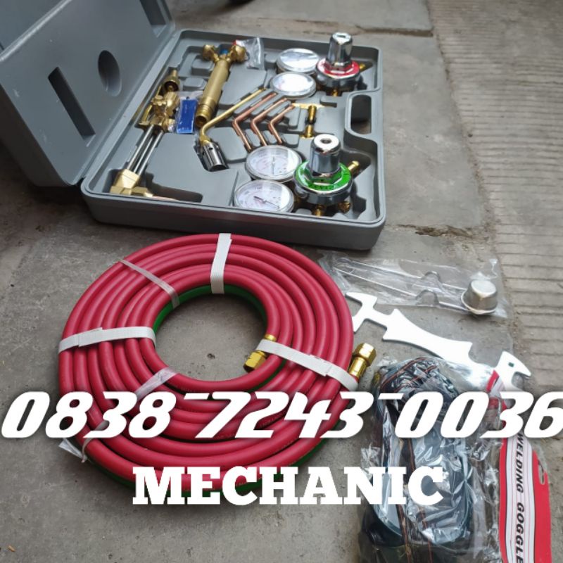 Welding Cutting set Acetylene Stang Las Oxygen