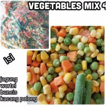 

mix Vegetables/Sayuran campur 500gr - 1kg