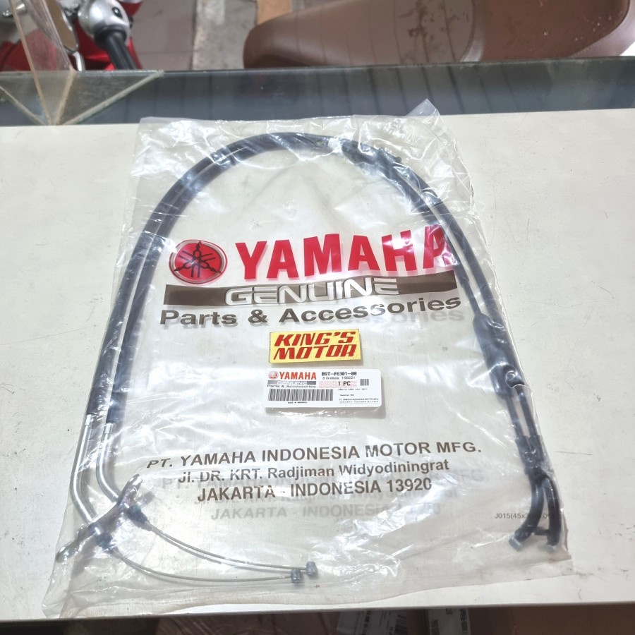 TALI, KABEL GAS SPONTAN NEW MT25, MT-25 LED 2020 (B9T) ASLI YAMAHA