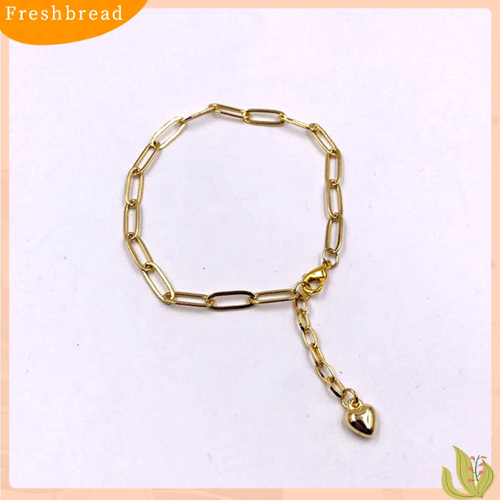 Terlaris Women Fashionable Vintage Paperclip Anklet Bracelet Foot Chain Jewelry Gift