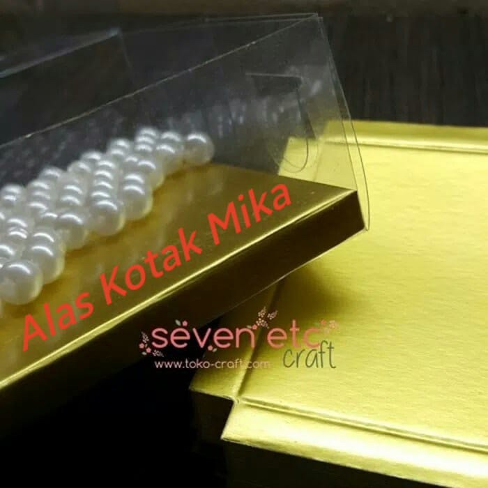 

Alas Kotak Mika Emas 9 x 9 cm (100 pcs)