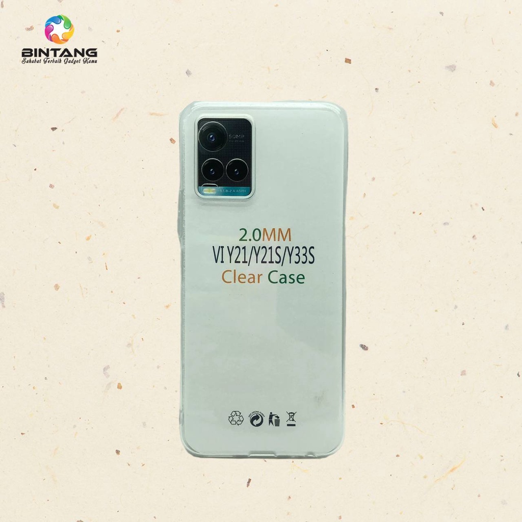 CASE JELLY BT TRANS 2MM VIVO Y17 Y15 Y12 Y11  Y21 Y21S Y33S V19