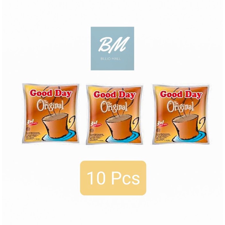 

Good Day Original Renceng 10 x 20 gr / Good Day 3 in 1 Original / Good Day Kopi The Original Renteng