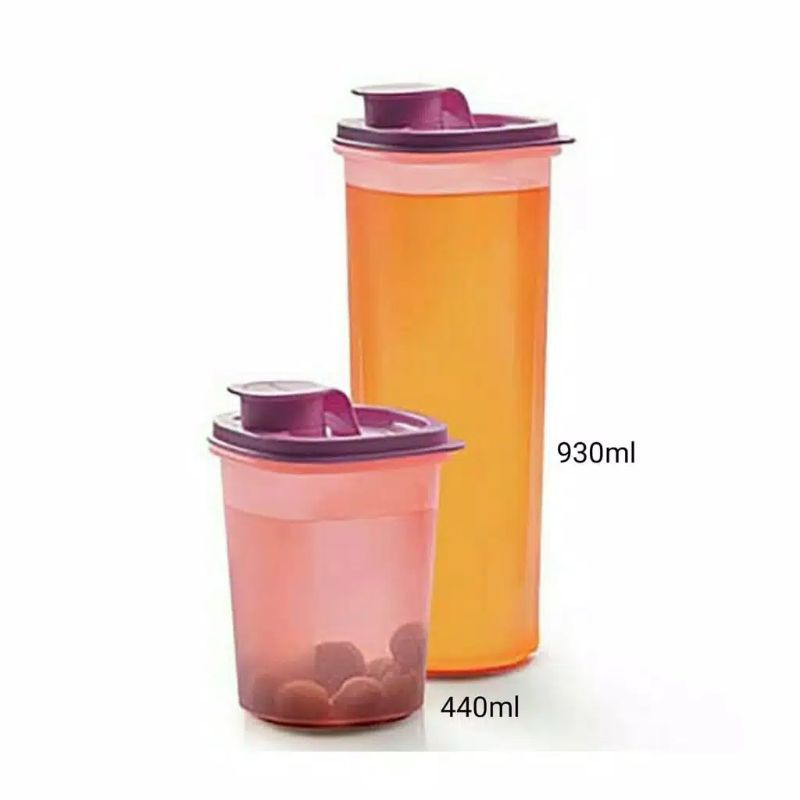 

Tuperware Ezy Pour 2pcs Botol Serbaguna