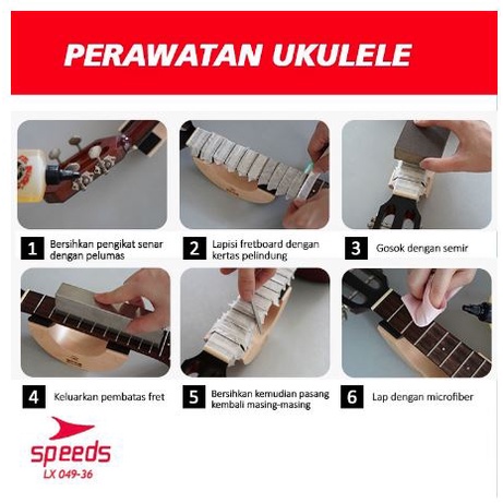 Ukulele Gitar Akustik Kayu Sopran 4 Senar Nylon