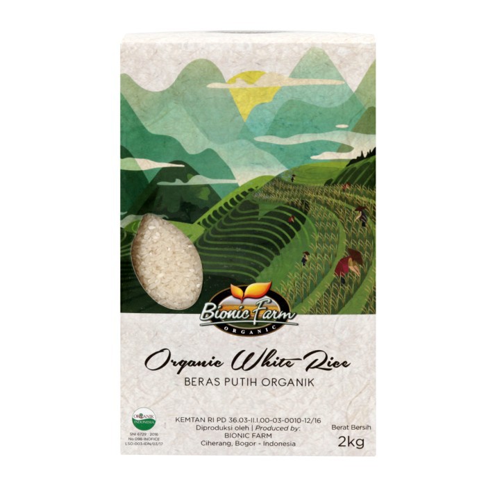 

Bionic Farm - Fragrant White rice - Beras Sehat - 2 kg